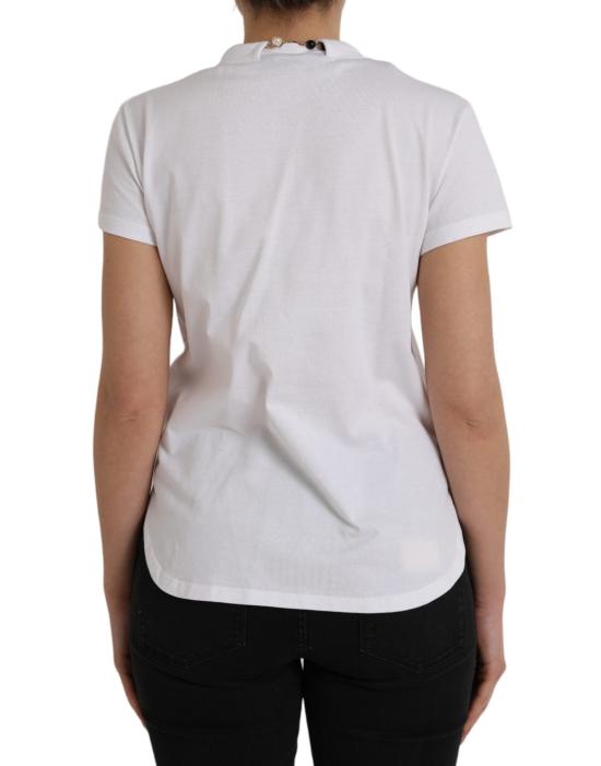  돌체앤가바나 폴로 티셔츠 TSH84876 WHITE - DOLCE & GABBANA