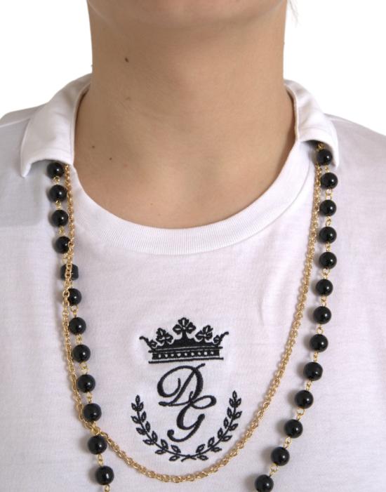  돌체앤가바나 폴로 티셔츠 TSH84876 WHITE - DOLCE & GABBANA