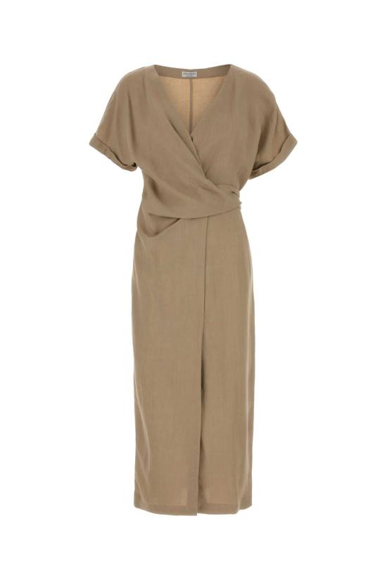 26SS 브루넬로 쿠치넬리 원피스 MH126AHG41 C9195 BEIGE