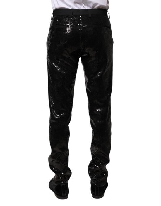  돌체앤가바나 스트레이트 팬츠 PAN75787 BLACK - DOLCE & GABBANA