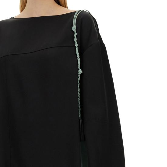  질샌더 블라우스 JI 9132000182484 BLACK - JIL SANDER