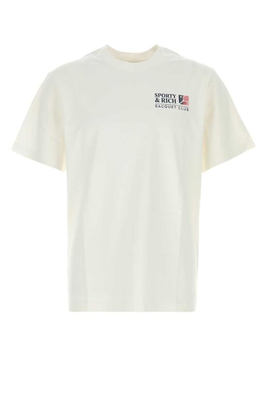 26SS 스포티앤리치 탑 TO119710431WH01 WHINAVRUB WHITE