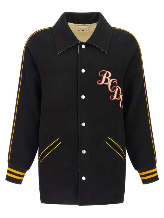 25FW 보디 자켓 BO324528BM BLACK - BODE
