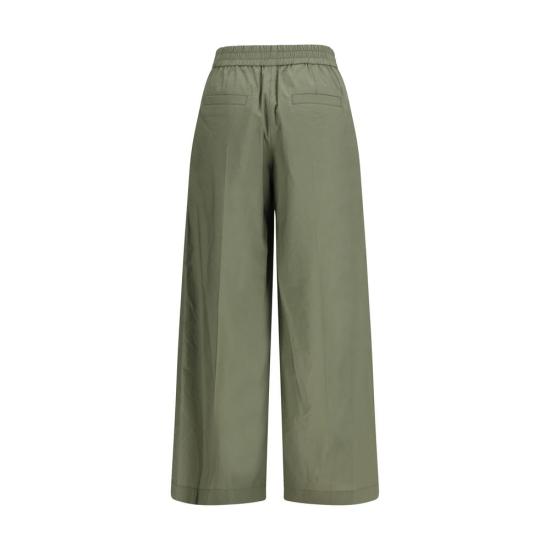26SS 브루넬로 쿠치넬리 스트레이트 팬츠 BRM0F79P8721C3066BB GREEN - BRUNELLO CUCINELLI