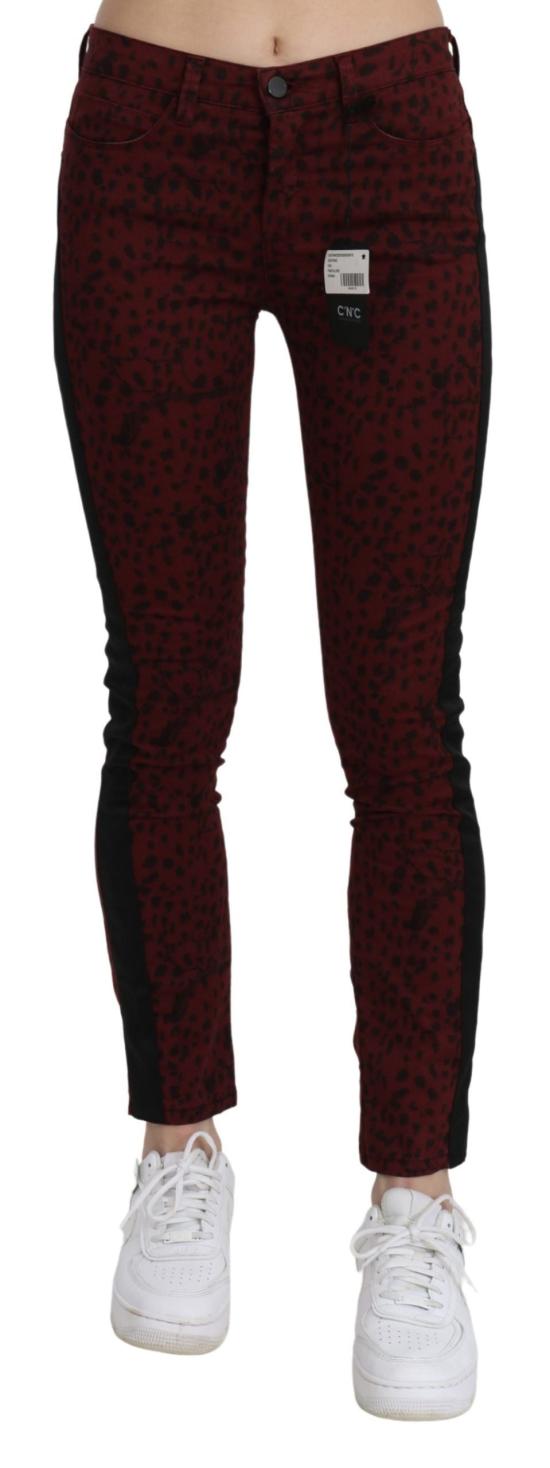  커스텀네셔널 데님 팬츠 PAN70641 RED