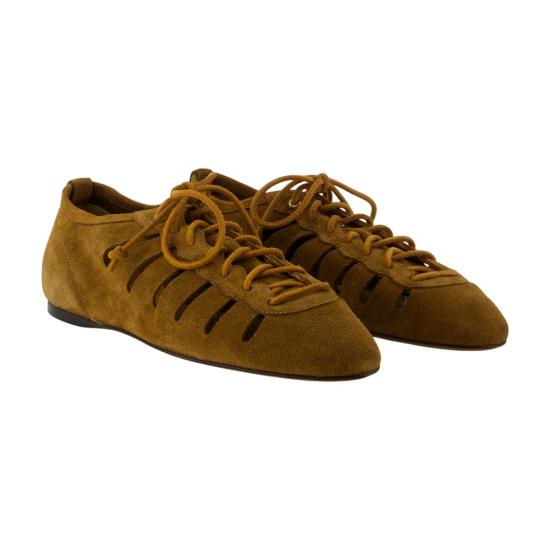 26SS 이자벨마랑 플랫 슈즈 CONFIG ISAS25300 BROWN - ISABEL MARANT