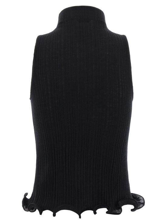 25FW 펜디 민소매 티셔츠 FE321189BM BLACK - FENDI