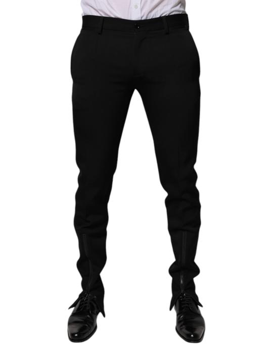  돌체앤가바나 스트레이트 팬츠 PAN75328 BLACK