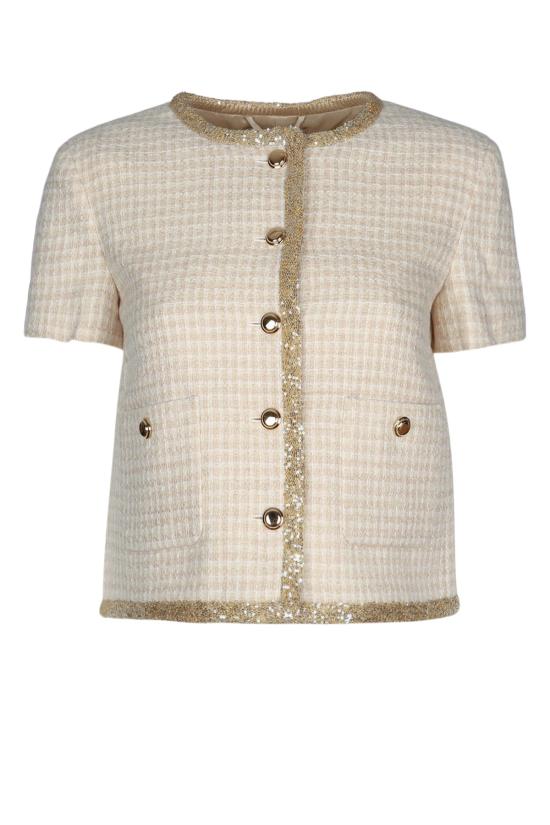  미우미우 자켓 MH1904SOOO1YQX F0925 BEIGE
