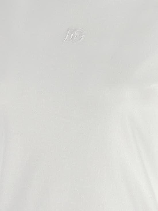 25FW 돌체앤가바나 폴로 티셔츠 DO313723BM WHITE - DOLCE & GABBANA