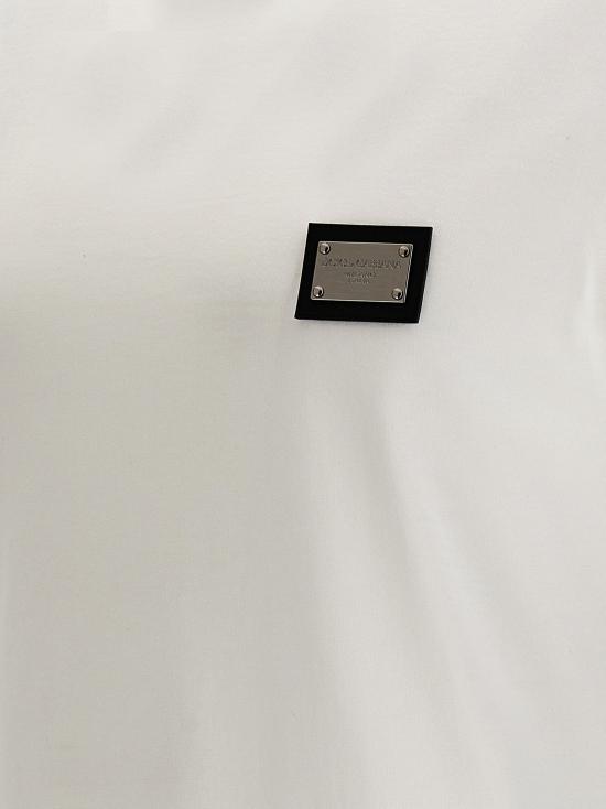 25FW 돌체앤가바나 탑 DO262777BM WHITE - DOLCE & GABBANA