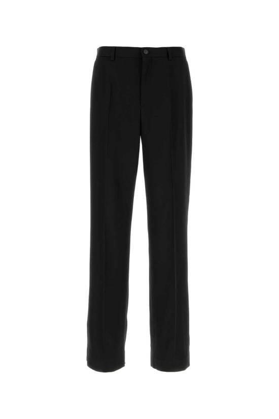 26SS 발렌시아가 스트레이트 팬츠 857650TNT39 1000 BLACK