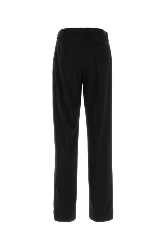 26SS 발렌시아가 스트레이트 팬츠 857650TNT39 1000 BLACK - BALENCIAGA