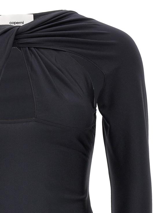 코페르니 바디수트 티셔츠 CO269965BM BLACK - COPERNI
