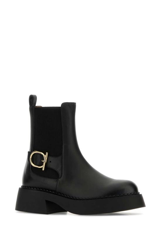 25FW 살바토레 페라가모 부츠 01K325784725 NERBISNER BLACK - SALVATORE FERRAGAMO