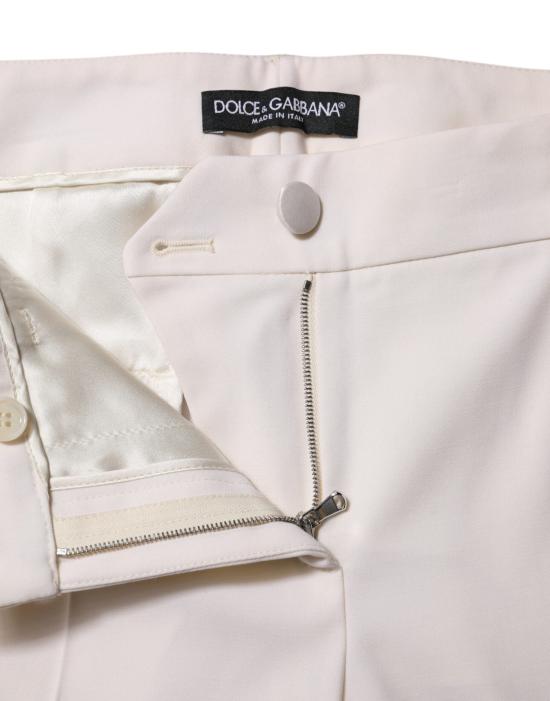  돌체앤가바나 스트레이트 팬츠 PAN75572 WHITE - DOLCE & GABBANA