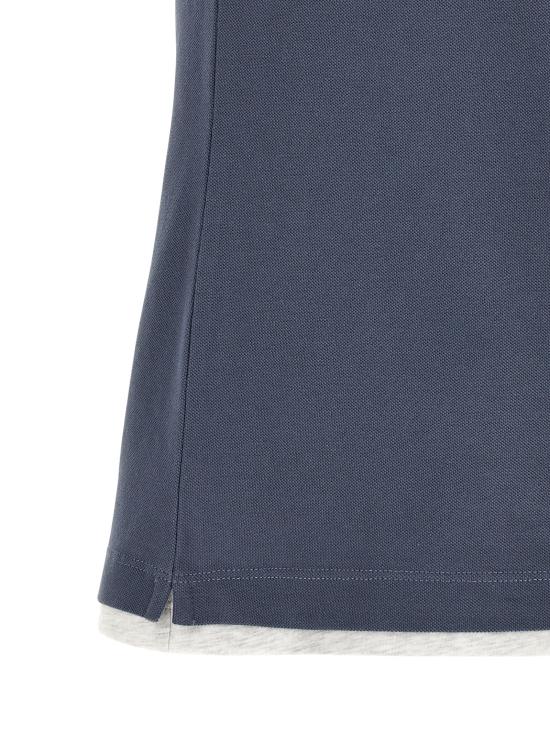26SS 브루넬로 쿠치넬리 탑 BR336292BM BLUE - BRUNELLO CUCINELLI