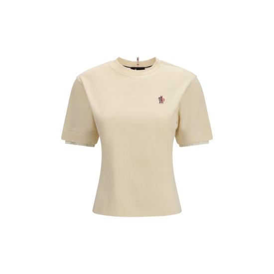 26SS 몽클레어 폴로 티셔츠 MOL10988C0000989AW1034BB BEIGE