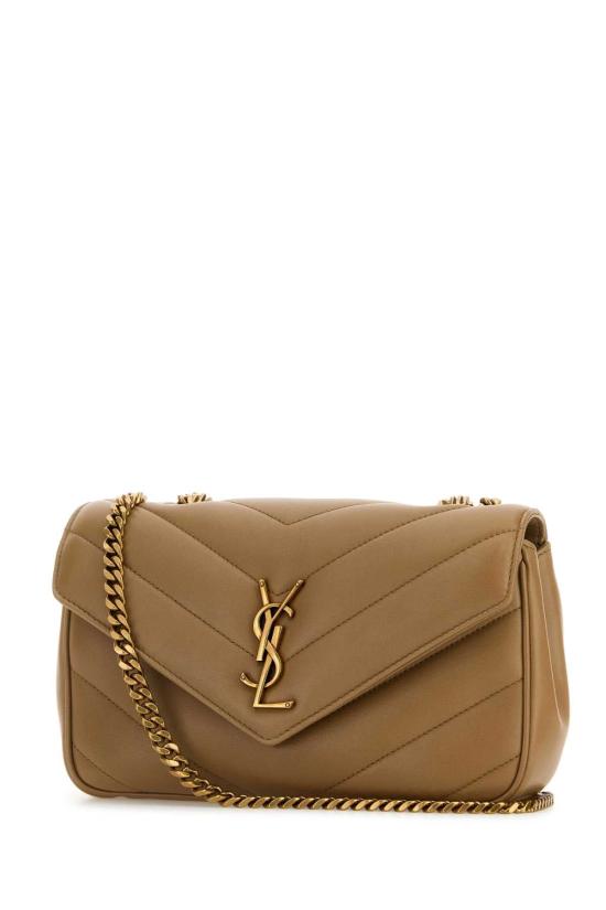  생로랑 루루 마틀라세 램스킨 스몰 숄더백 801437AAEAX 2357 BEIGE - SAINT LAURENT