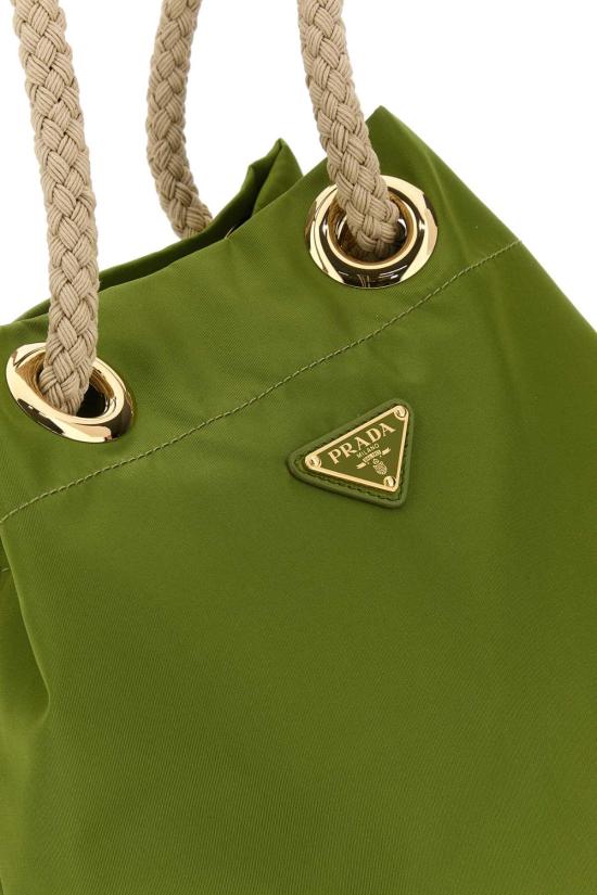 26SS 프라다 마리너 리나일론 스몰 버킷백 1BE0822HG8 F077G GREEN - PRADA