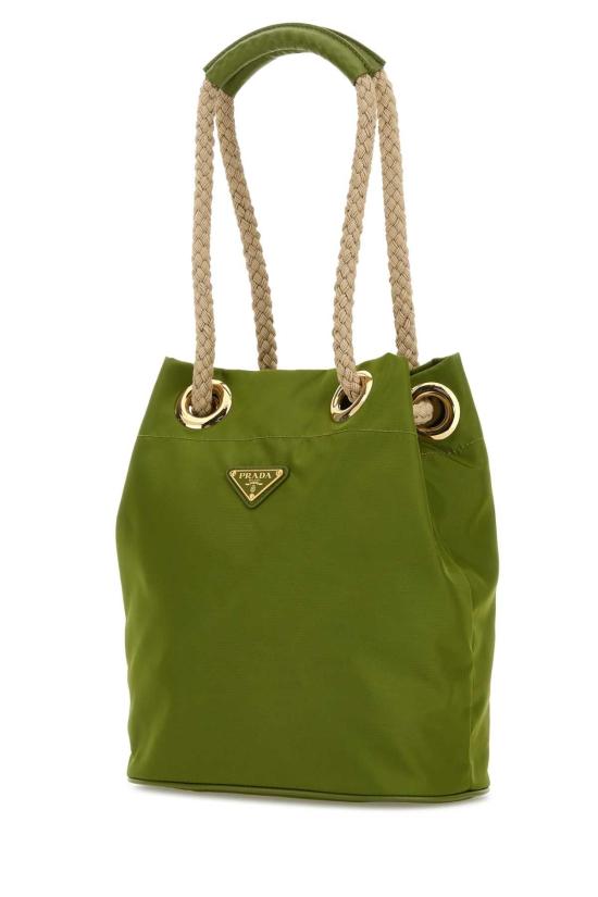 26SS 프라다 마리너 리나일론 스몰 버킷백 1BE0822HG8 F077G GREEN - PRADA
