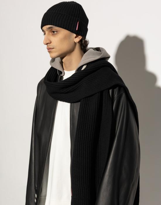 25FW 디스퀘어드2 비니 KNM006501W067572124 BLACK - DSQUARED2