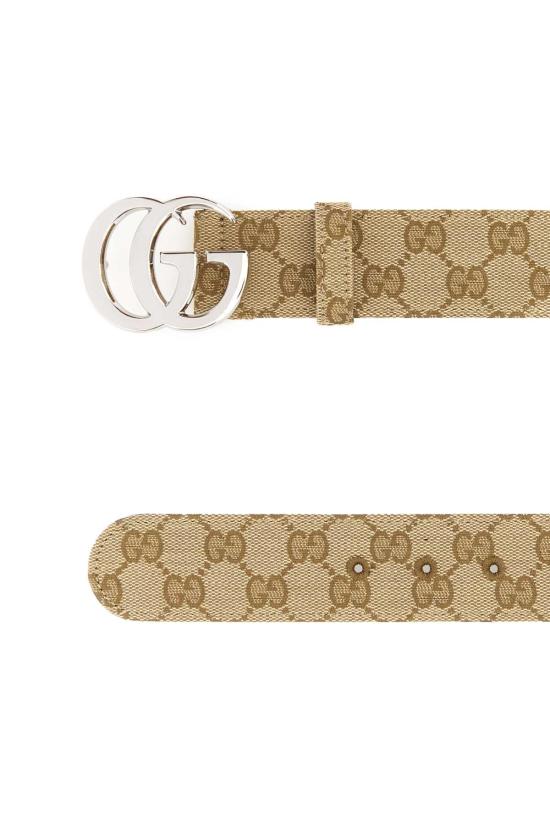 26FW 구찌 플랫 마몽 벨트 864233FAFUT 9611 BEIGE - GUCCI