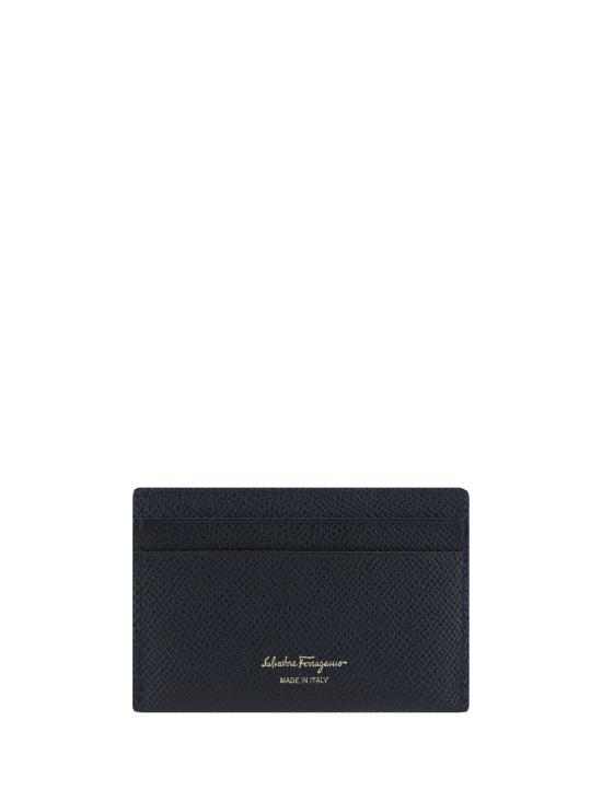 26FW 살바토레 페라가모 간치니 카드지갑 742164 001 BLACK - SALVATORE FERRAGAMO