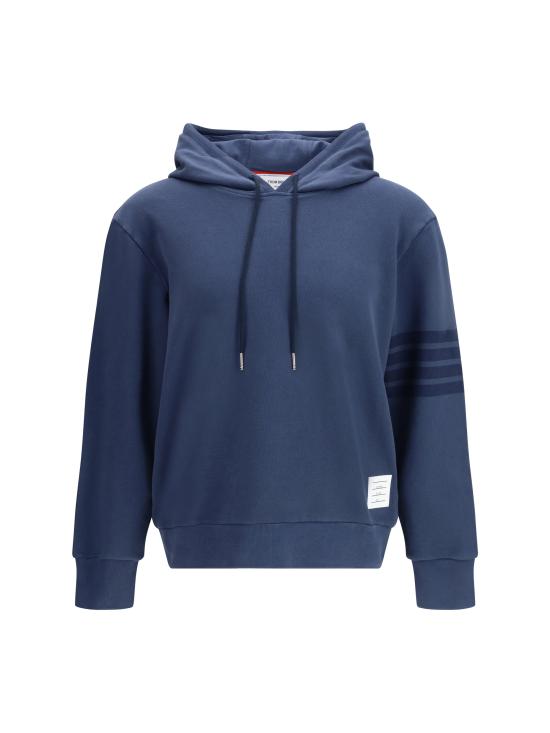 26FW 톰브라운 솔리드 루프백 4바 후디 MJT556AJ0007 415 NAVY