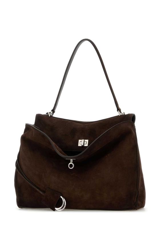  발렌시아가 로데오 미디움 핸드백 7897722AB4G 2308 BROWN - BALENCIAGA