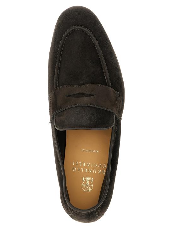 26SS 브루넬로 쿠치넬리 스니커즈 BR329947BM BROWN - BRUNELLO CUCINELLI