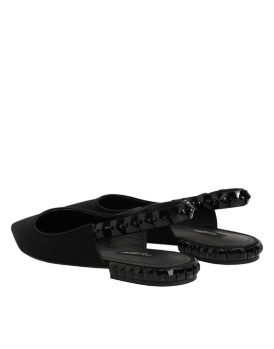  돌체앤가바나 플랫 슈즈 LA13095 BLACK - DOLCE & GABBANA