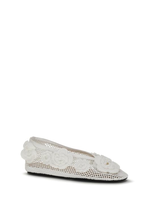 26SS 가니 플랫 슈즈 B1020179 135 WHITE - GANNI