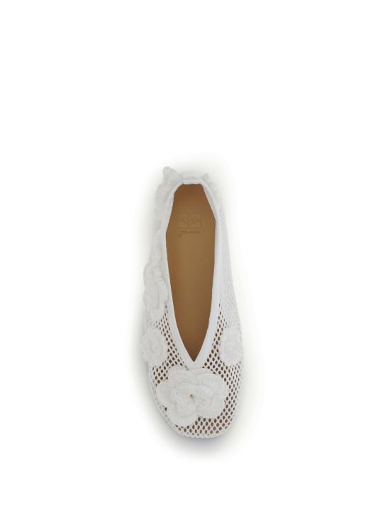 26SS 가니 플랫 슈즈 B1020179 135 WHITE - GANNI