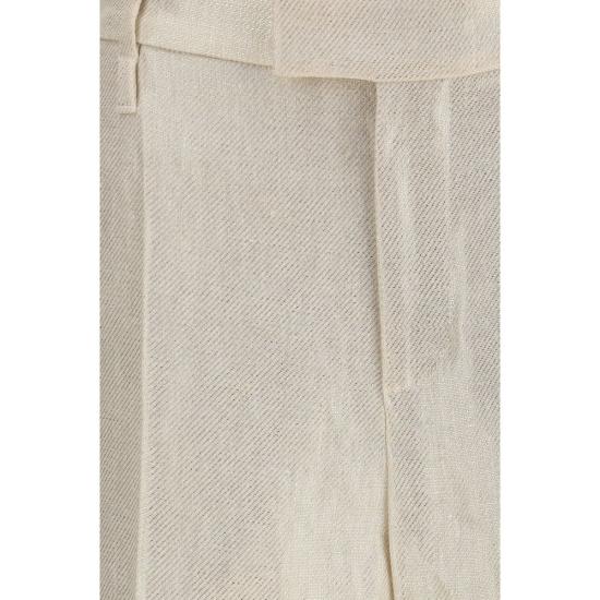 26SS 브루넬로 쿠치넬리 스트레이트 팬츠 BRML596P8492C729BB BEIGE - BRUNELLO CUCINELLI