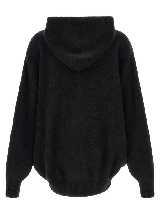 26FW 릭 오웬스 후드 티셔츠 RI339454BM BLACK - RICK OWENS