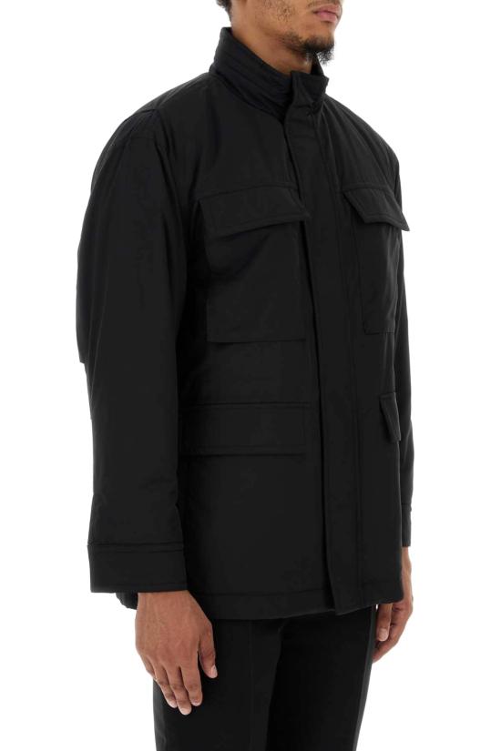 25FW 살바토레 페라가모 패딩 144852785752 NERNERWHIMUL BLACK - SALVATORE FERRAGAMO