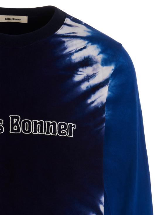  웨일즈보너 긴팔 티셔츠 WA254288BM BLUE - WALES BONNER