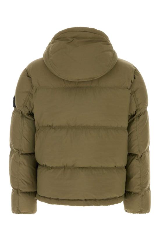 26FW 스톤 아일랜드 매트 립스탑 코듀라 어드밴스드 패브릭스 디테처블 후드 티어-레지스턴트 다운 자켓 L2S154100013S0483 V005G GREEN - STONE ISLAND