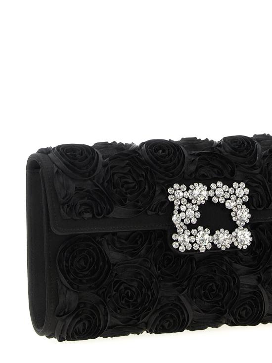 25FW 로저비비에 클러치/파우치 RO318150BM BLACK - ROGER VIVIER