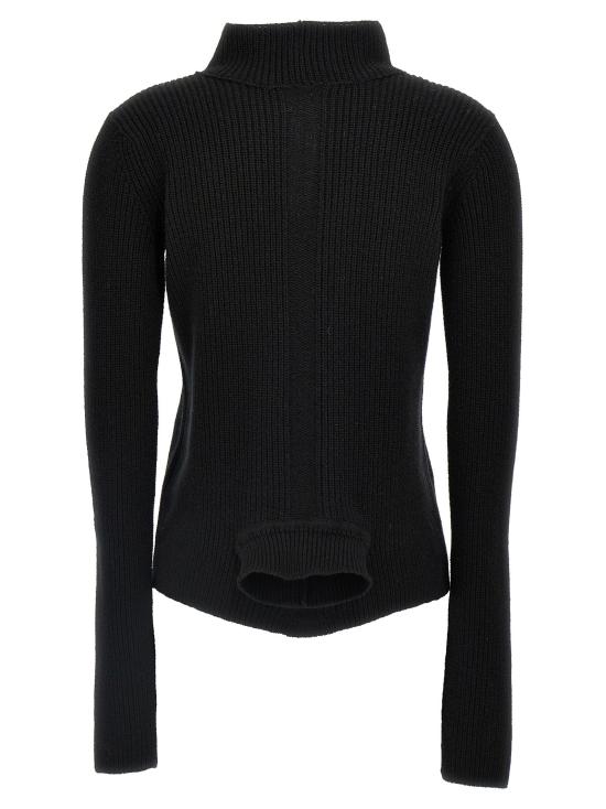 릭 오웬스 스웨터 RI299645BM BLACK - RICK OWENS