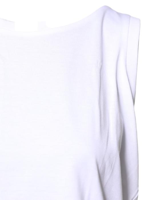  돌체앤가바나 민소매 티셔츠 TSH878596 WHITE - DOLCE & GABBANA