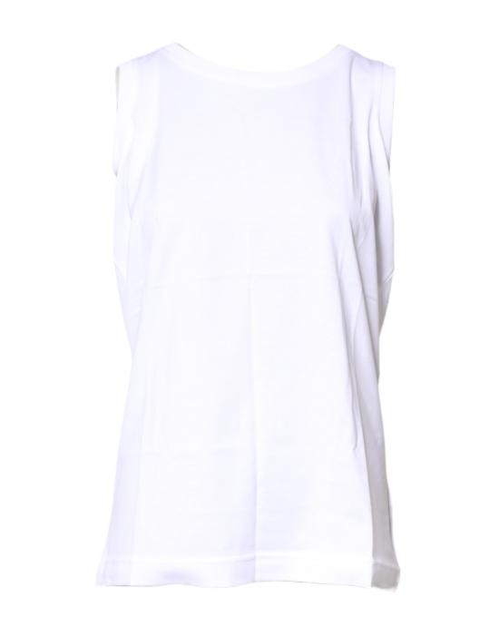  돌체앤가바나 민소매 티셔츠 TSH878596 WHITE - DOLCE & GABBANA