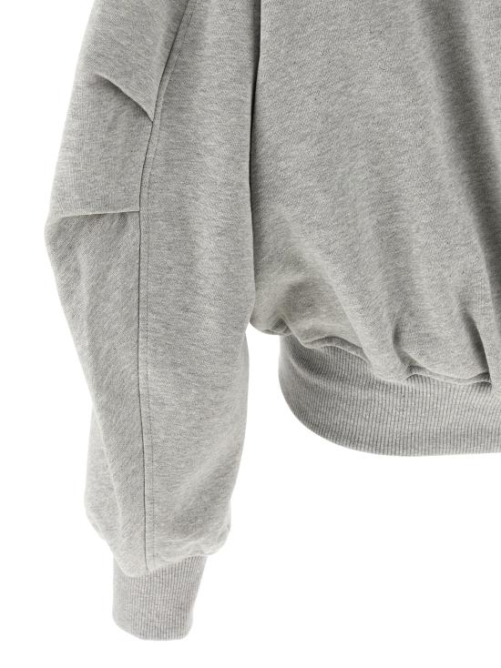 26SS 디 아티코 후드 티셔츠 TH326209BM GRAY - THE ATTICO
