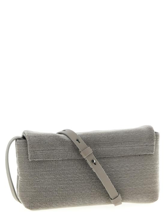 26SS 브루넬로 쿠치넬리 클러치/파우치 BR325315BM SILVER - BRUNELLO CUCINELLI