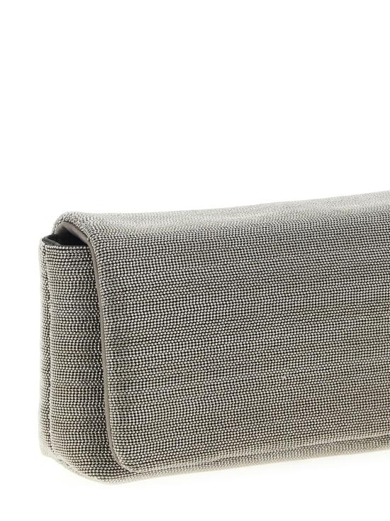 26SS 브루넬로 쿠치넬리 클러치/파우치 BR325315BM SILVER - BRUNELLO CUCINELLI