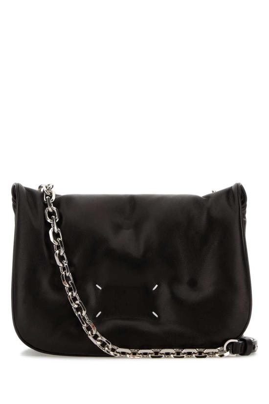 26SS 마르지엘라 글램 슬램 플랩 스몰 숄더백 SB1WG0019P8840 T8013 BLACK