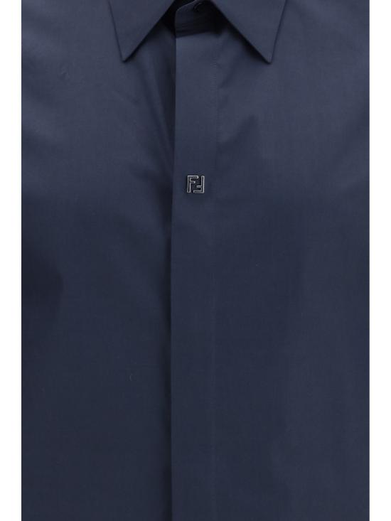 26SS 펜디 코튼 셔츠 FS0585AVDL F0QA2 NAVY - FENDI