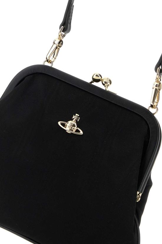 26SS 비비안웨스트우드 클라스프 클로저 비비안 숄더백 4B01001BWW01F4 N401 BLACK - VIVIENNE WESTWOOD