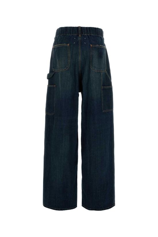 25FW 마르지엘라 스티치 와이드 워크웨어 진 S29KA0390M30037 961 BLUE - MAISON MARGIELA